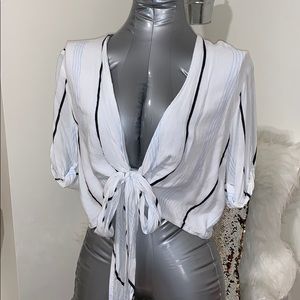 COPY - Faithful The Brand Wrap Crop Top